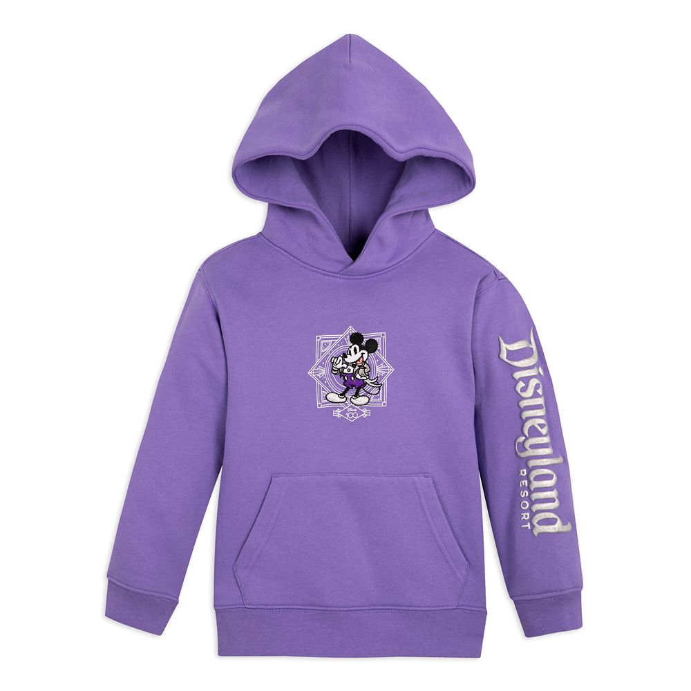 Deals Disney 100 Pullover Purple Hoodie Mickey and friends