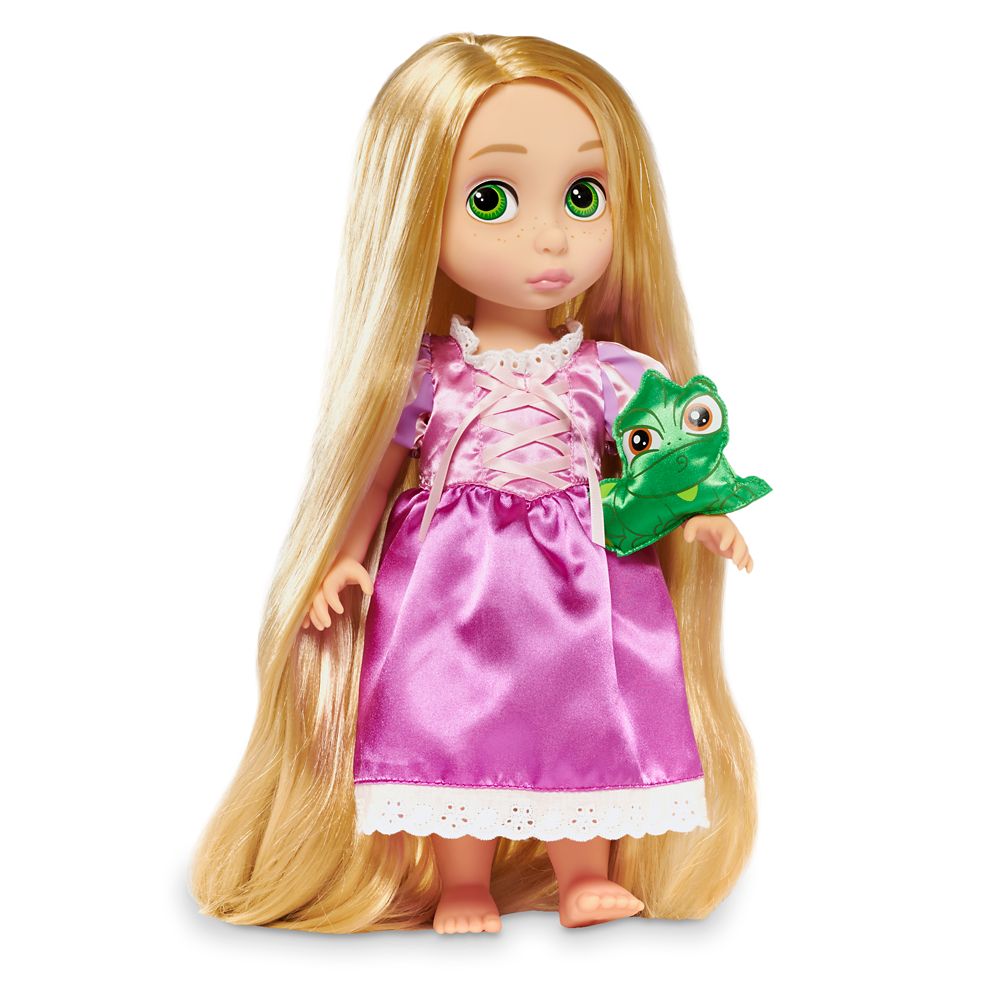 Rapunzel baby doll disney store on sale