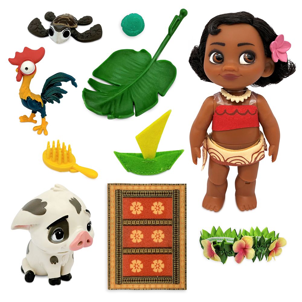 Moana Disney Animators' Collection Mini Doll Play Set &ndash; 5''