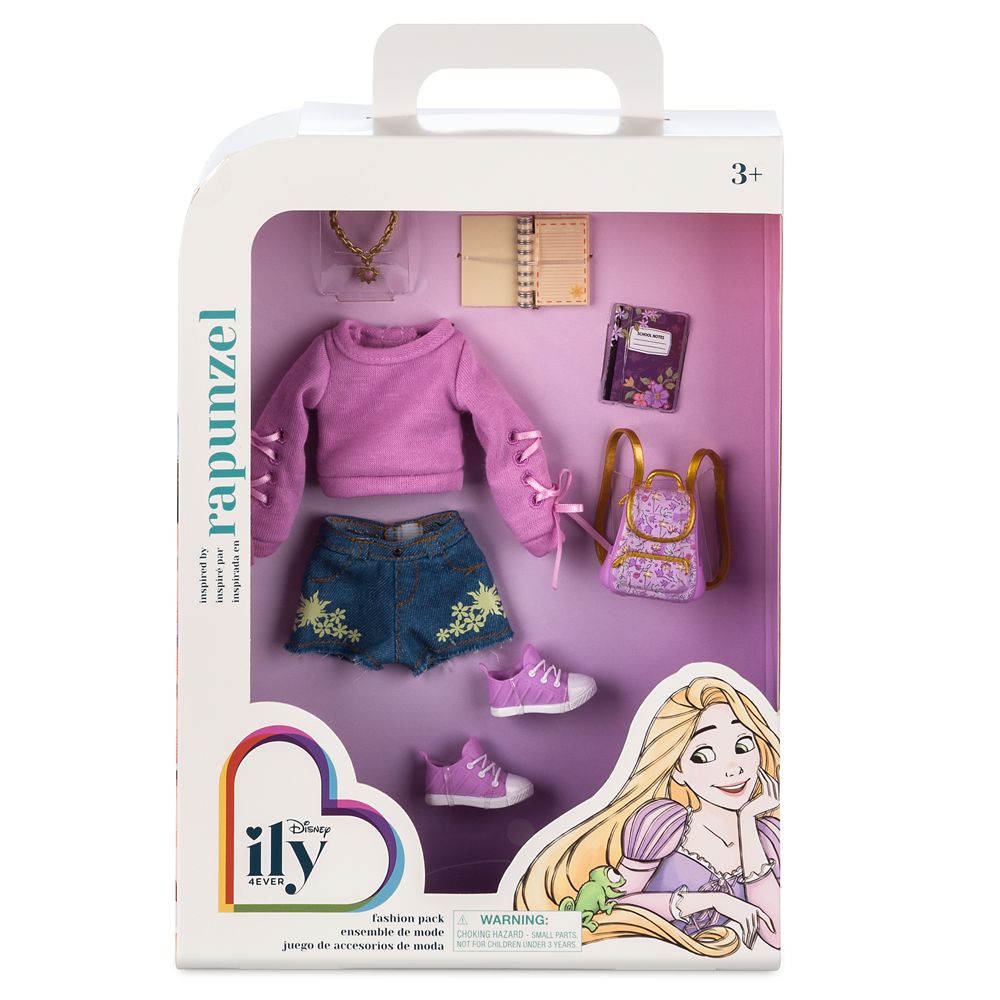 Inspired by Rapunzel &ndash; Tangled Disney ily 4EVER Doll Fashion Pack