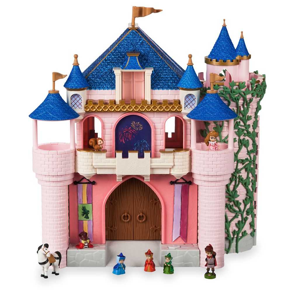 Disney animators collection sleeping beauty castle deals