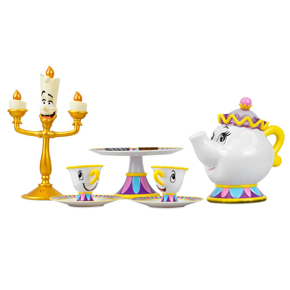 Beauty and the Beast &lsquo;&lsquo;Be Our Guest&rsquo;&rsquo; Singing Tea Cart Play Set 