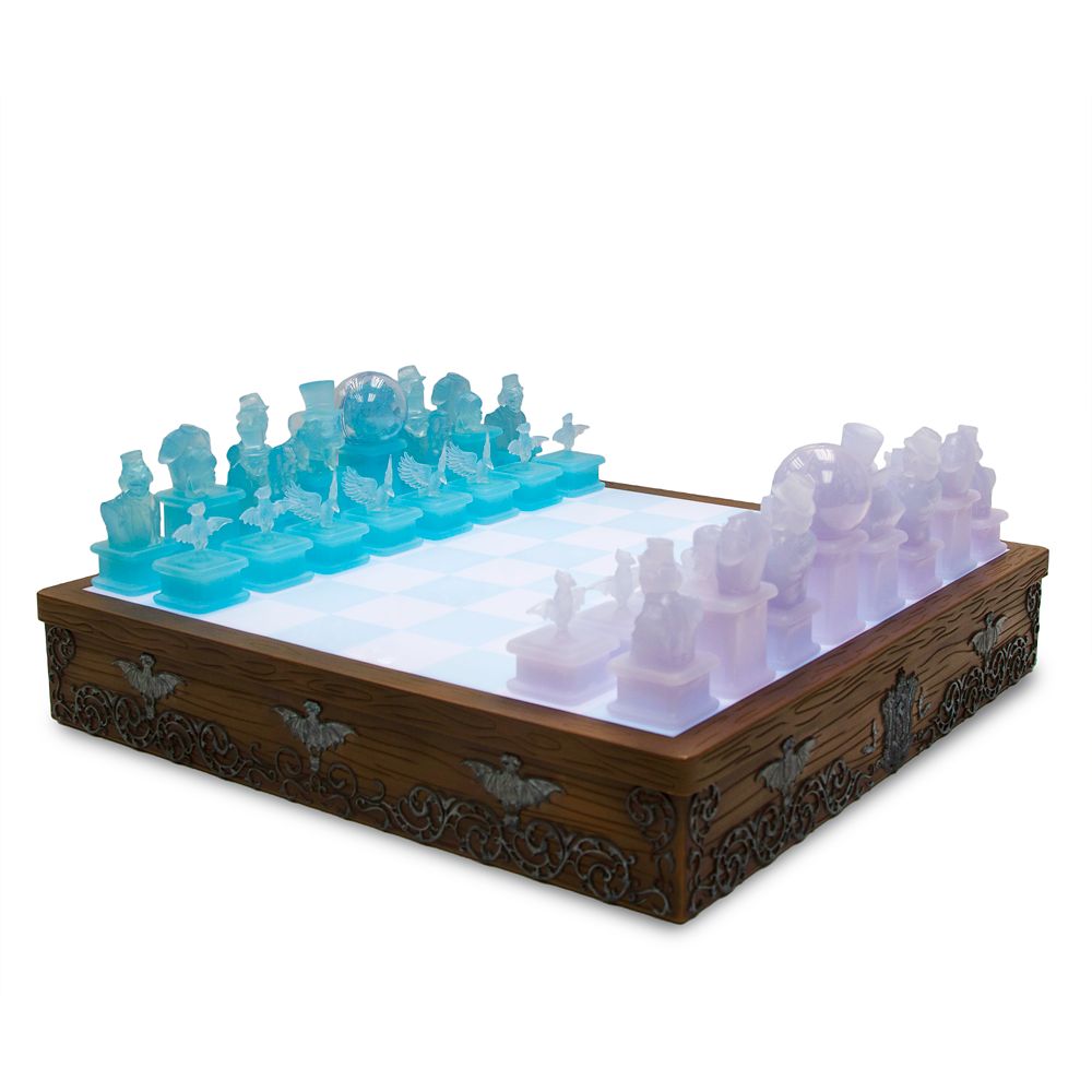 The Haunted Mansion Light-Up Chess buy Set