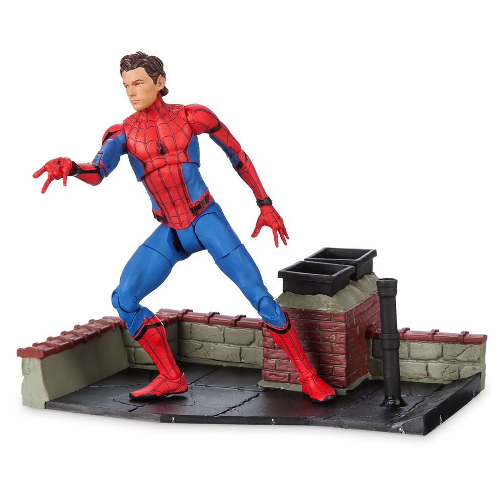 Spider Man Action Figure Marvel Select Spider Man Homecoming 7 Disney Store
