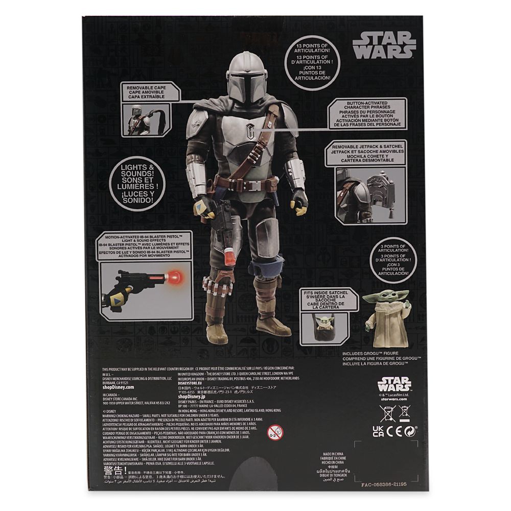 The Mandalorian Talking Action Figure &ndash; Star Wars: The Mandalorian