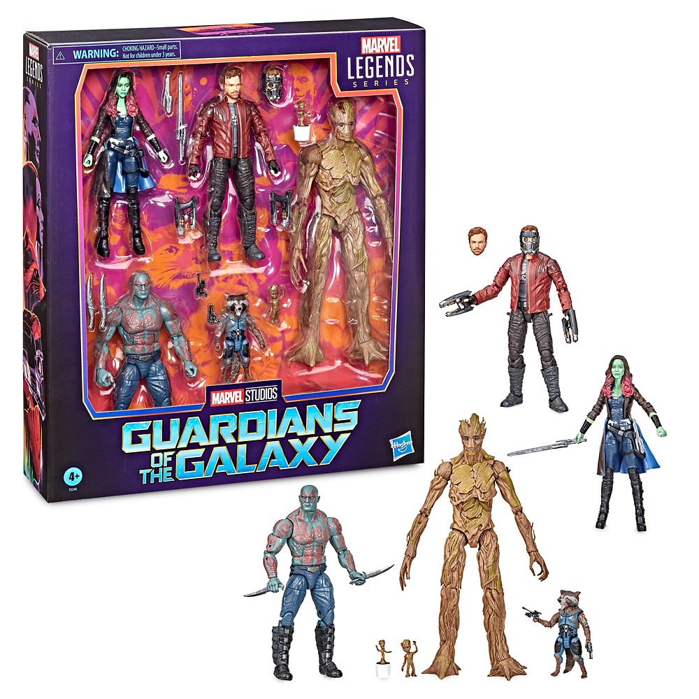 Marvel Legends Guardians of the Galaxy MCU deals 5-Pack Disney Epcot Exclusive Xandar