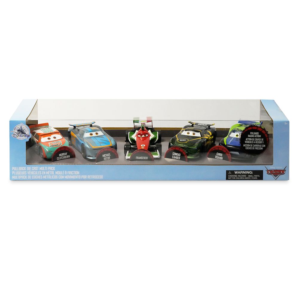 Cars Pullback Die Cast Racer Multi Pack Disney Store