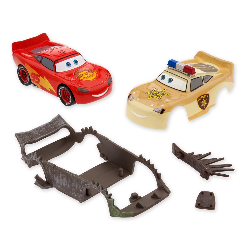 Lightning Mcqueen Die Cast Set Cars On The Road Official Disney Store