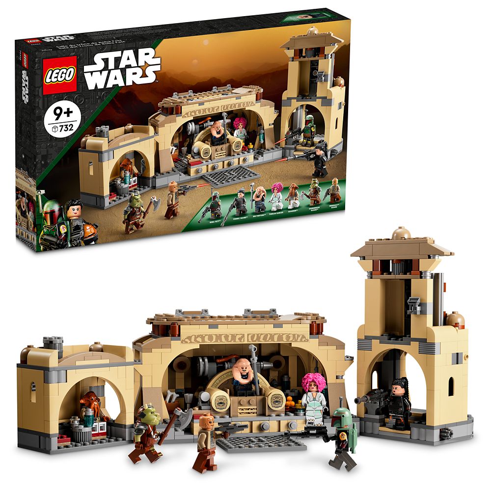 LEGO Boba Fett's Throne Room 75326 – Star Wars: The Book of Boba Fett ...