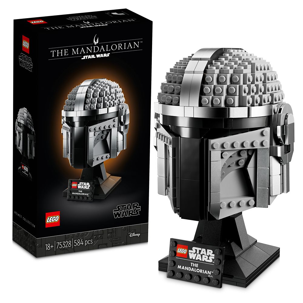 LEGO The Mandalorian Helmet 75328  Star Wars Official shopDisney
