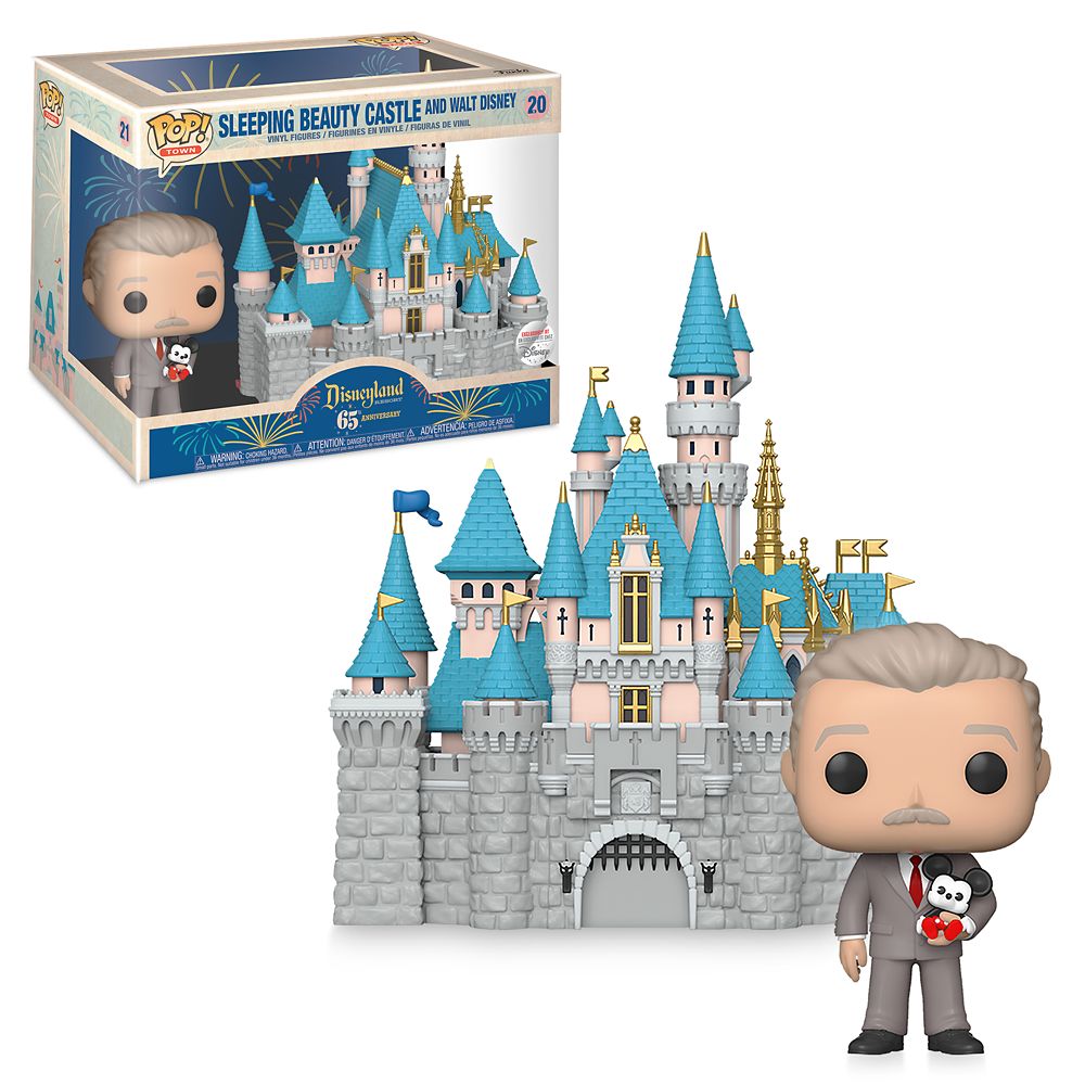 Sleeping Beauty Castle and Walt Disney Pop! Town Vinyl Set by Funko |  Disney Store