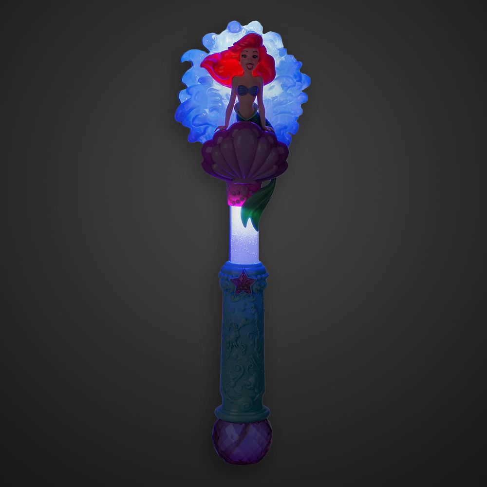 Ariel Light and Sound Bubble Wand &ndash; The Little Mermaid