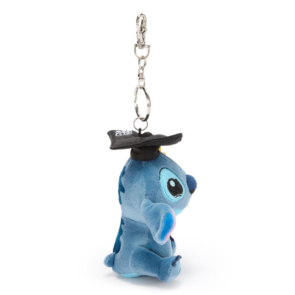 Stitch 2026 Graduation Mini Plush Keychain Bag Charm &ndash; Lilo & Stitch