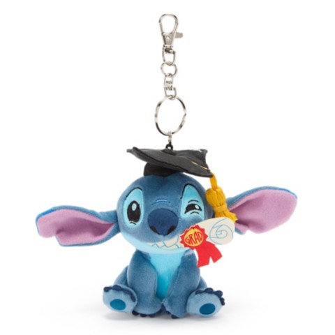 Брелоки Disney Stitch 2026 Graduation Mini Plush Keychain Bag Charm – Lilo & Stitch