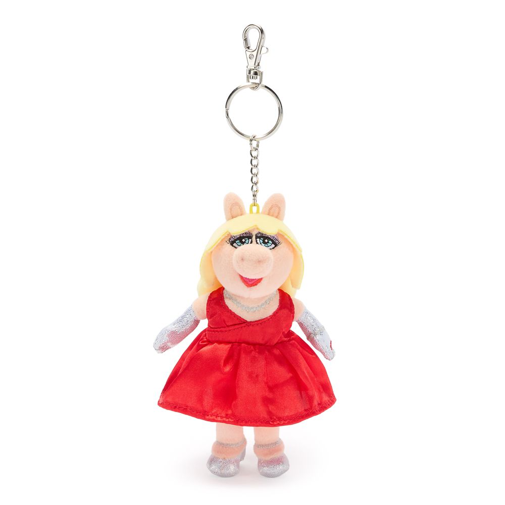 Miss Piggy Plush Keychain Bag Charm &ndash; The Muppets &ndash; 6 1/2''