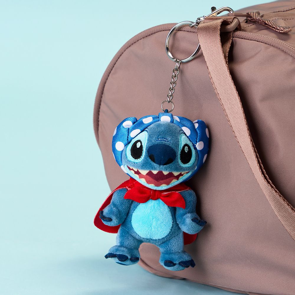 Super Hero Stitch Plush Keychain Bag Charm &ndash; Stitch 626 Day 2026 &ndash; Lilo & Stitch