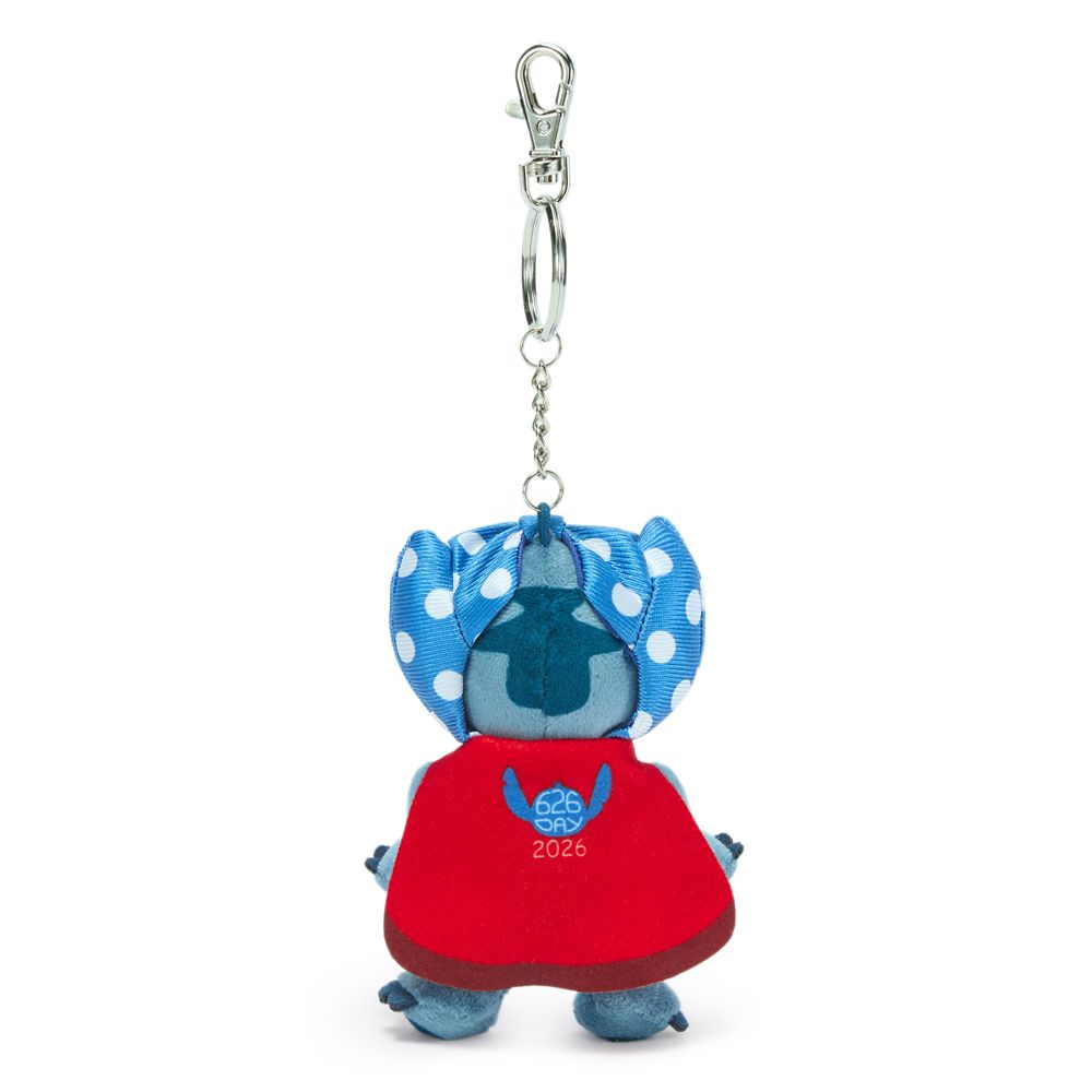 Super Hero Stitch Plush Keychain Bag Charm &ndash; Stitch 626 Day 2026 &ndash; Lilo & Stitch