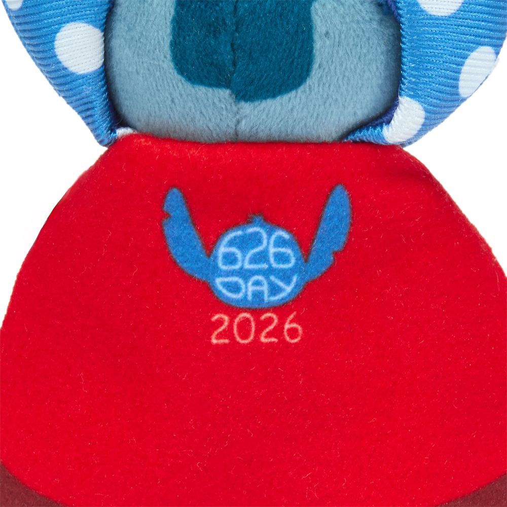 Super Hero Stitch Plush Keychain Bag Charm &ndash; Stitch 626 Day 2026 &ndash; Lilo & Stitch