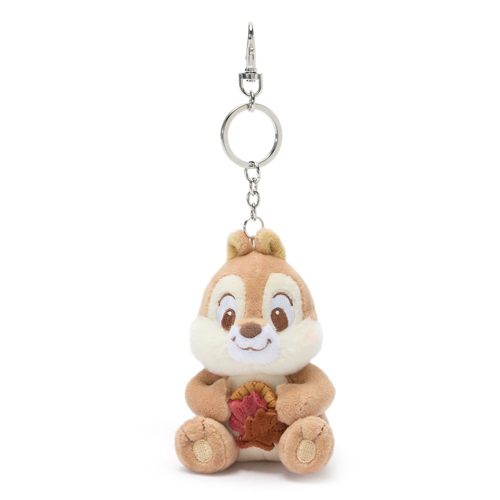 Chip ''Fall Vibes'' Plush Keychain Bag Charm &ndash; 4 1/2'' &ndash; Exclusive