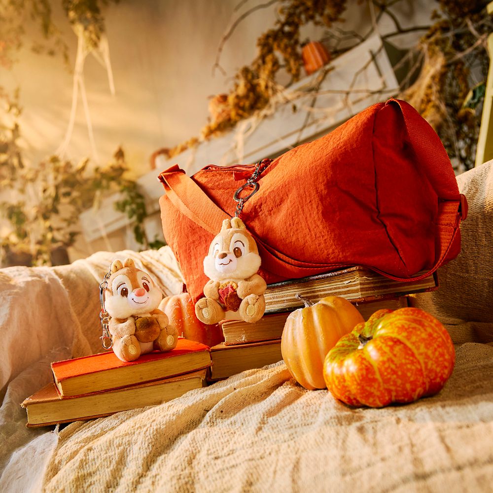 Dale ''Fall Vibes'' Plush Keychain Bag Charm &ndash; 4 1/2'' &ndash; Exclusive