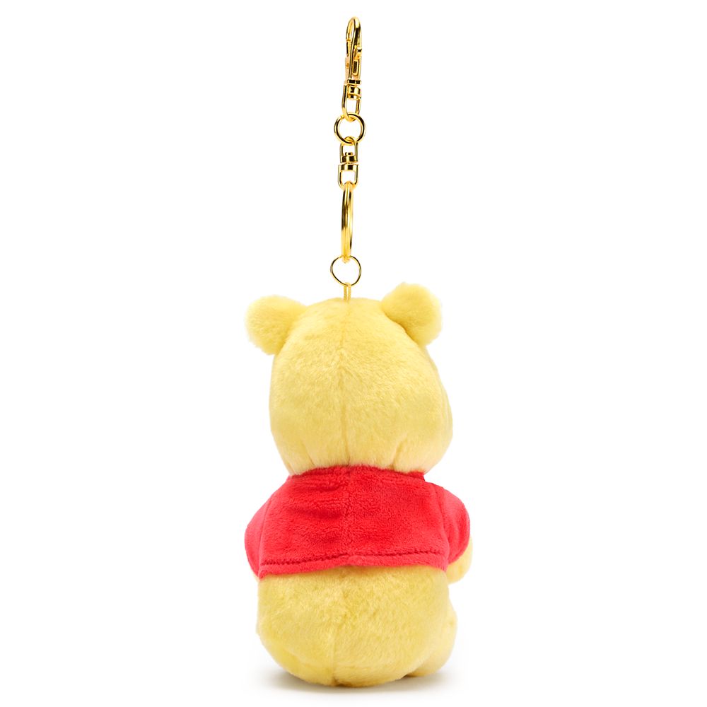 Winnie the Pooh with Heart Plush Key Chain &ndash; Disney Store Japan