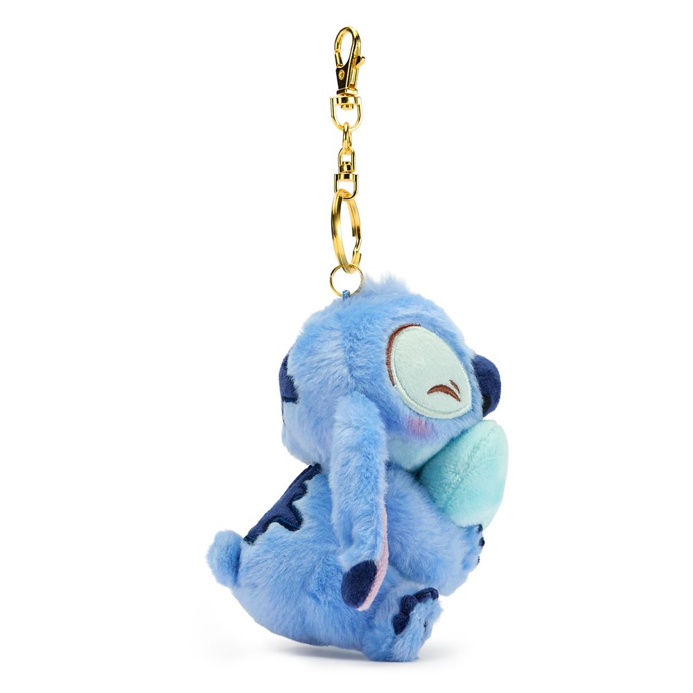 Stitch with Heart Plush Key Chain - Lilo & Stitch - Disney Store Japan