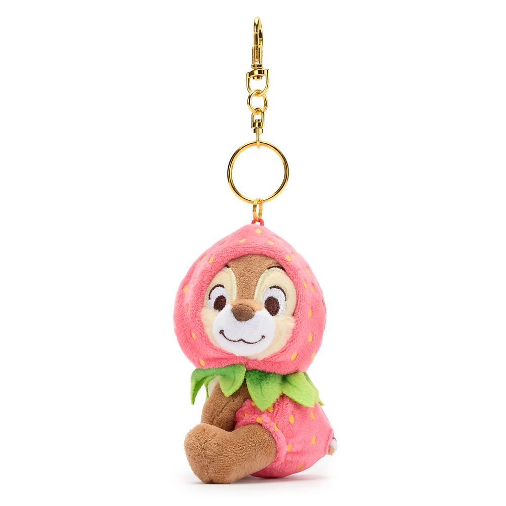 Chip Strawberry Keychain  Disney Store Japan
