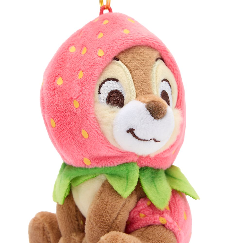Chip Strawberry Keychain - Disney Store Japan