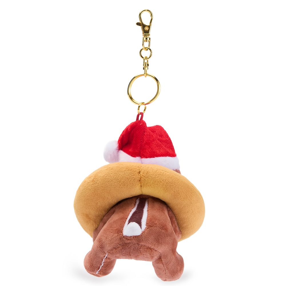 Chip Santa Donut Plush Keychain &ndash; Disney Store Japan
