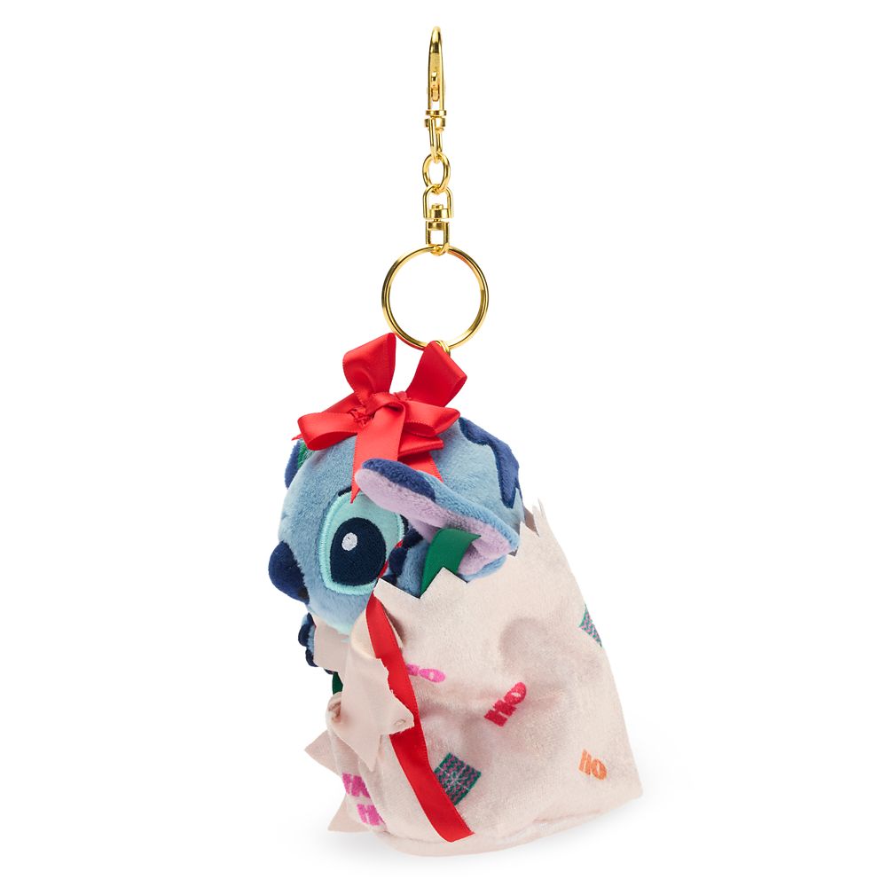 Stitch Holiday Plush Keychain &ndash; Lilo & Stitch &ndash; Disney Store Japan