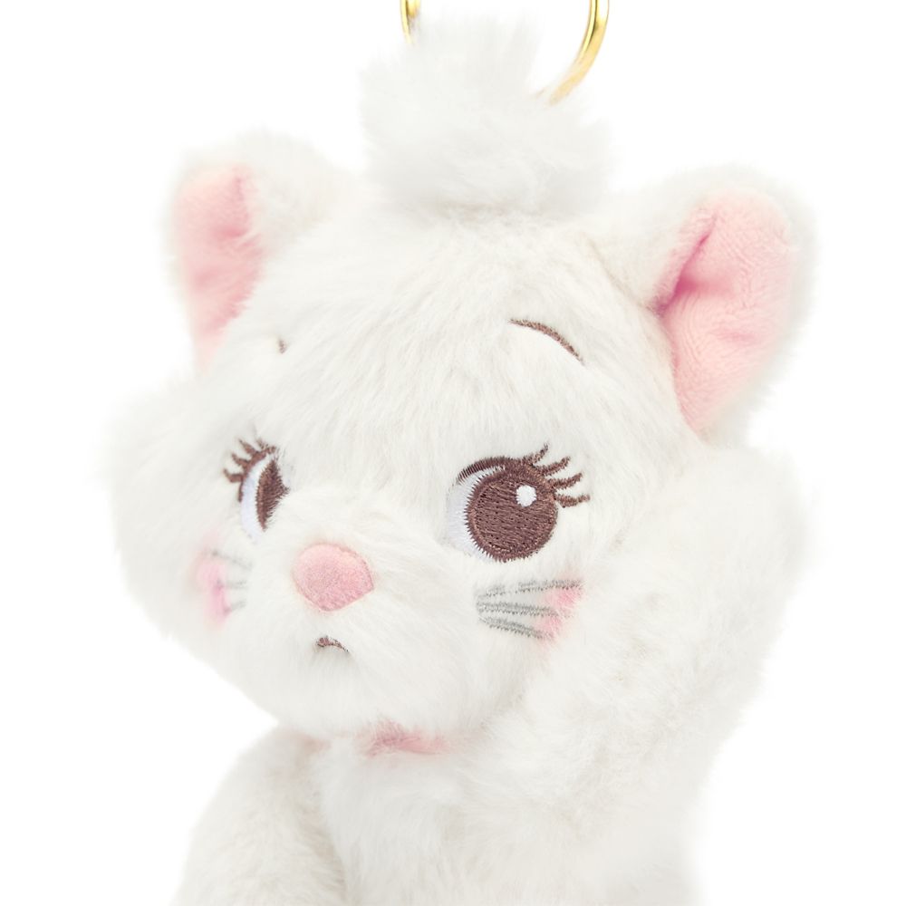 Marie Plush Keychain Bag Charm &ndash; The Aristocats &ndash; 5 1/2'' &ndash; Disney Store Japan