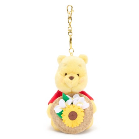 Брелоки Disney Winnie the Pooh Summertime Plush Keychain Bag Charm – 5'' – Disney Store Japan