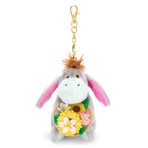 Брелоки Disney Eeyore Summertime Plush Keychain Bag Charm – Winnie the Pooh – 5'' – Disney Store Japan