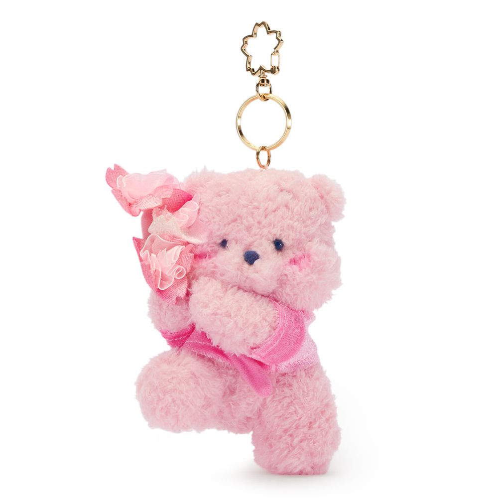 Winnie the Pooh Sakura Plush Keychain &ndash; Disney Store Japan