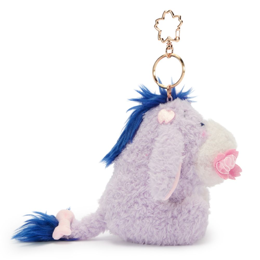 Eeyore Sakura Plush Keychain - Winnie the Pooh - Disney Store Japan