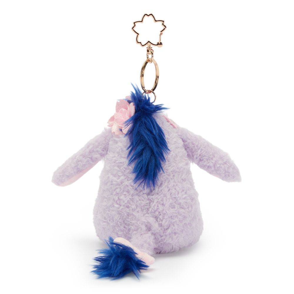 Eeyore Sakura Plush Keychain - Winnie the Pooh - Disney Store Japan