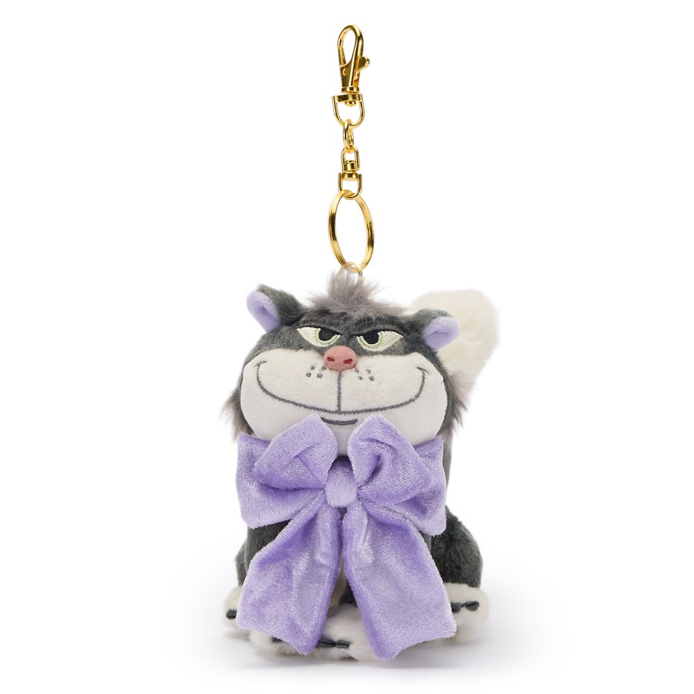 Lucifer Plush Keychain Bag Charm &ndash; Cinderella &ndash; 5 1/4'' &ndash; Disney Store Japan