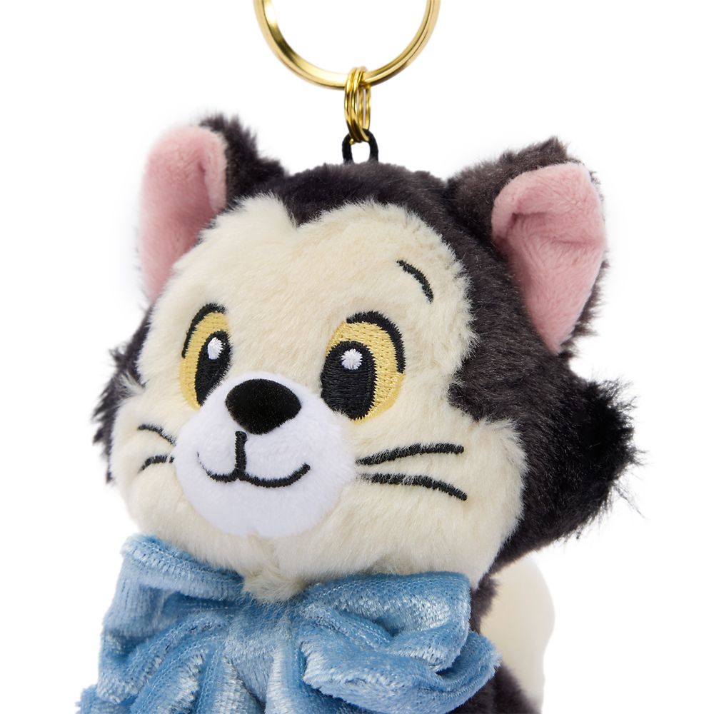 Figaro Plush Keychain Bag Charm &ndash; Pinocchio &ndash; 5 1/4'' &ndash; Disney Store Japan
