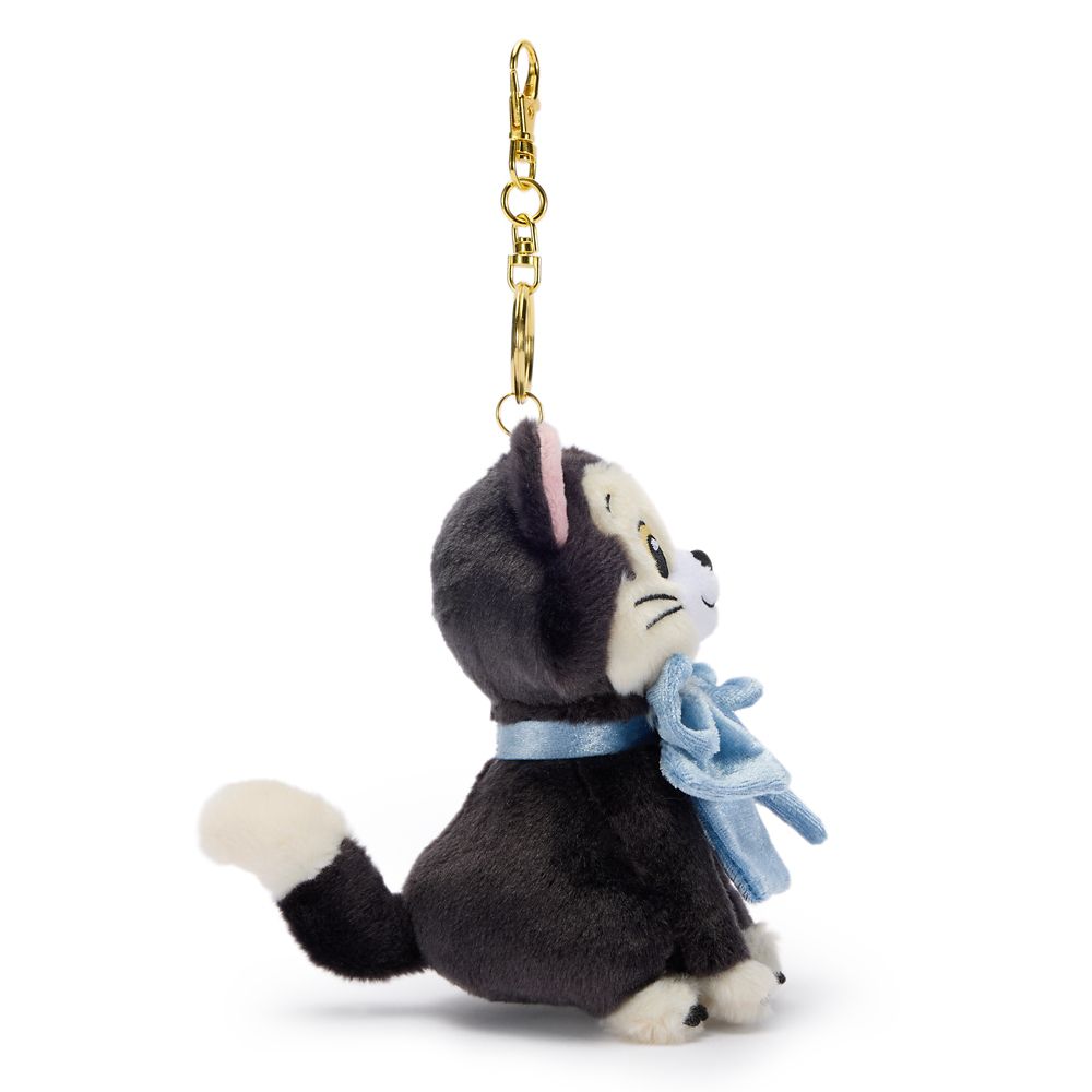 Figaro Plush Keychain Bag Charm &ndash; Pinocchio &ndash; 5 1/4'' &ndash; Disney Store Japan