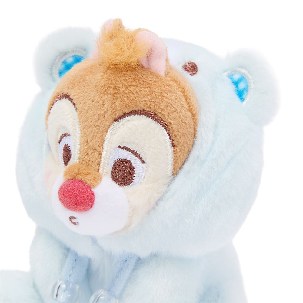 Dale in Bear Suit Plush Keychain Bag Charm &ndash; 5'' &ndash; Disney Store Japan