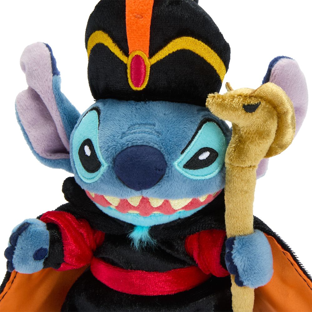 Stitch as Jafar Plush Keychain Bag Charm &ndash; Aladdin &ndash; Disney Villains &ndash; 8'' &ndash; Disney Store Japan