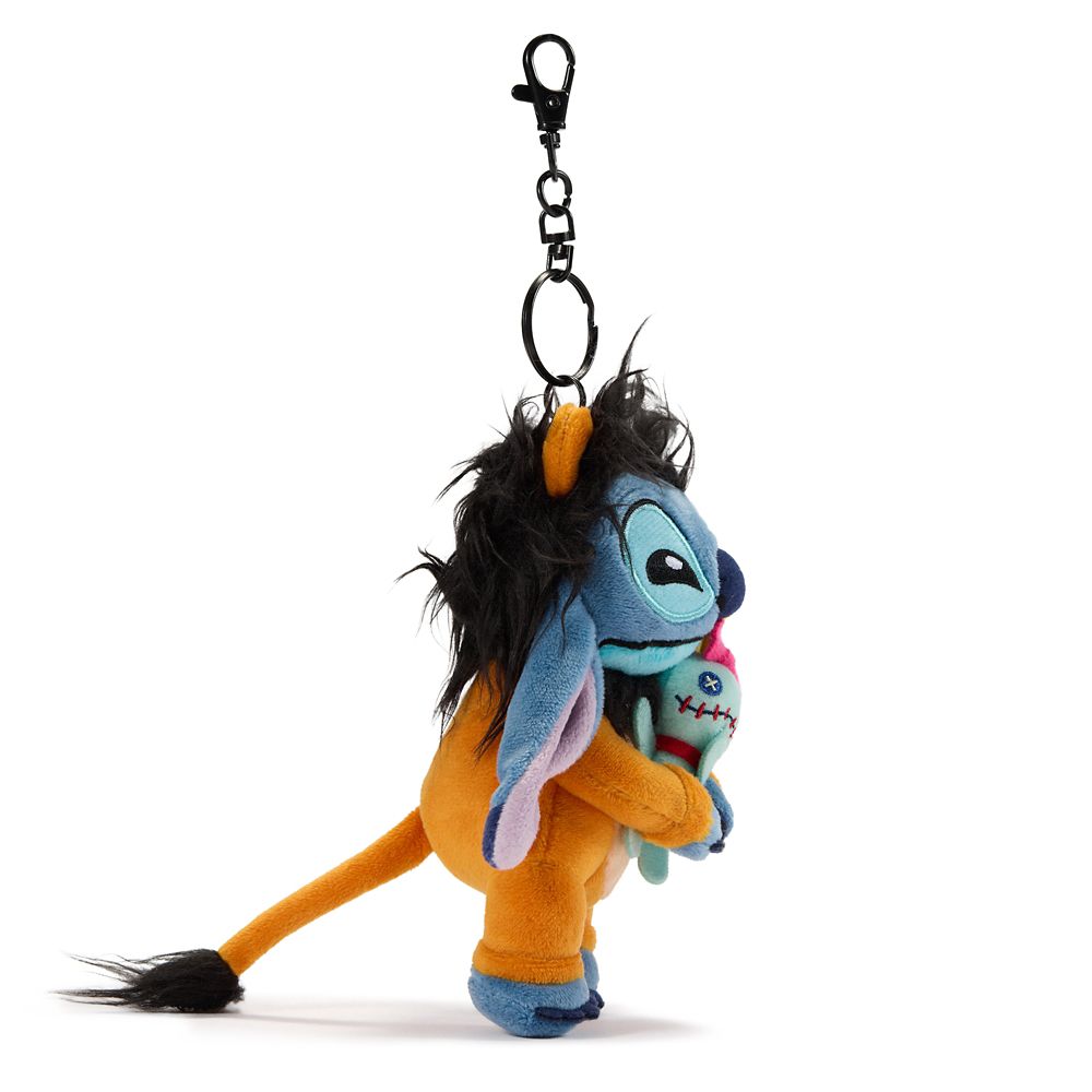Stitch as Scar Plush Keychain Bag Charm &ndash; The Lion King &ndash; Disney Villains &ndash; 6'' &ndash; Disney Store Japan