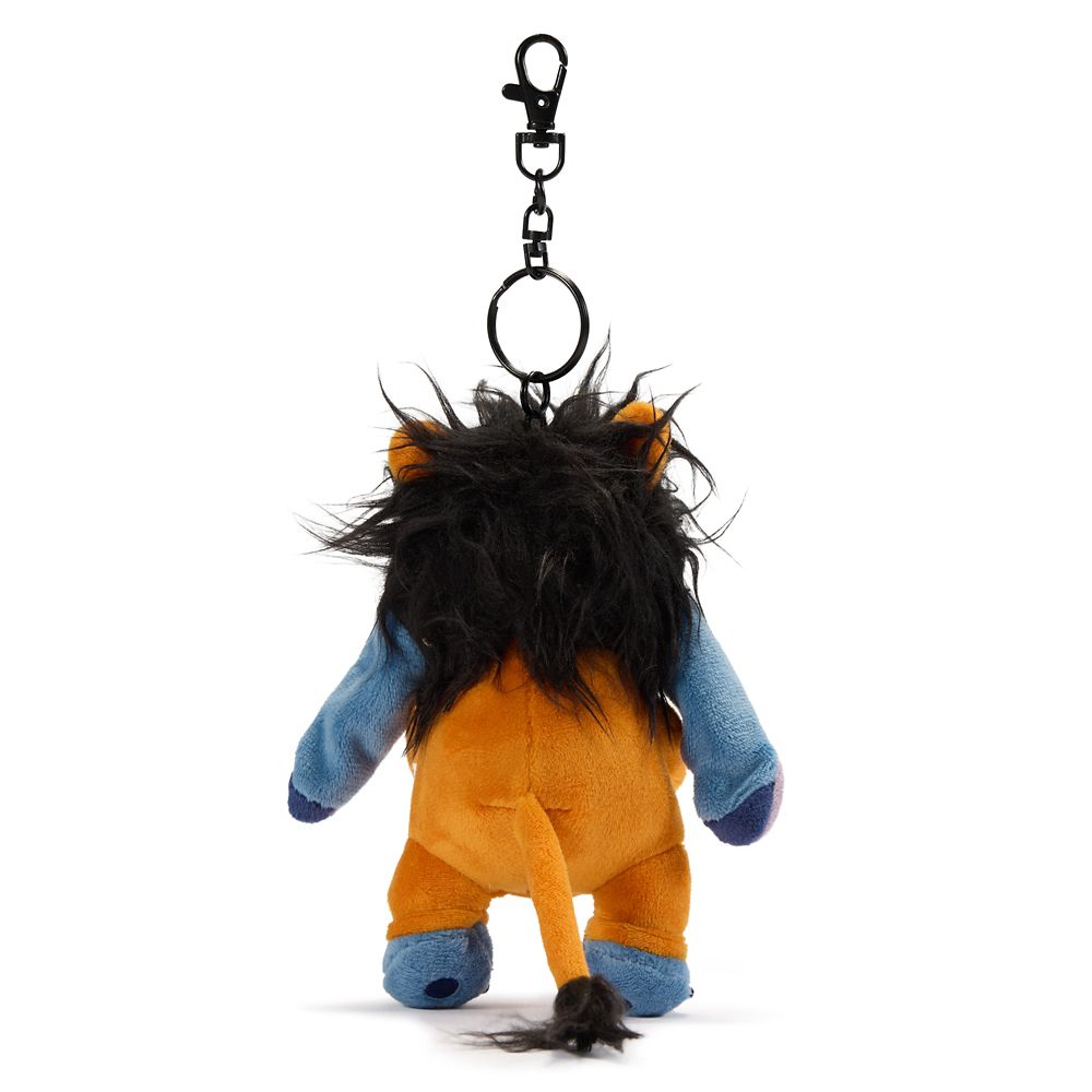Stitch as Scar Plush Keychain Bag Charm &ndash; The Lion King &ndash; Disney Villains &ndash; 6'' &ndash; Disney Store Japan