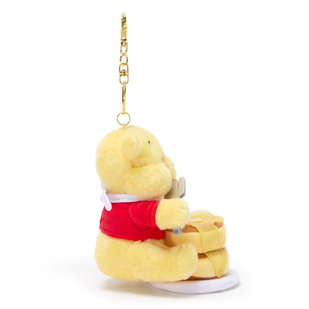 Winnie the Pooh Pancakes Plush Keychain Bag Charm &ndash; 5'' &ndash; Disney Store Japan