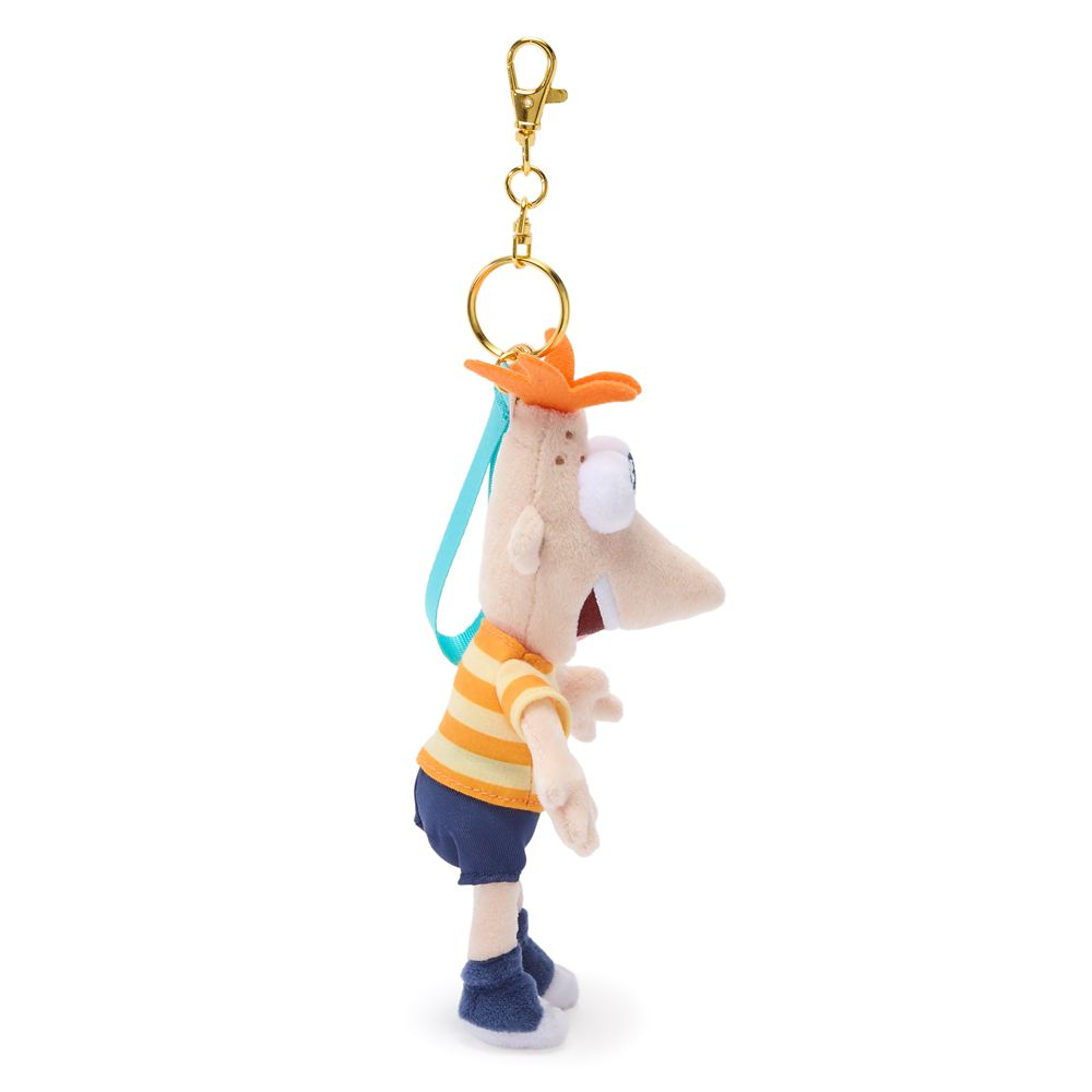 Phineas Flynn Plush Keychain Bag Charm &ndash; Phineas and Ferb &ndash; 8'' &ndash; Disney Store Japan