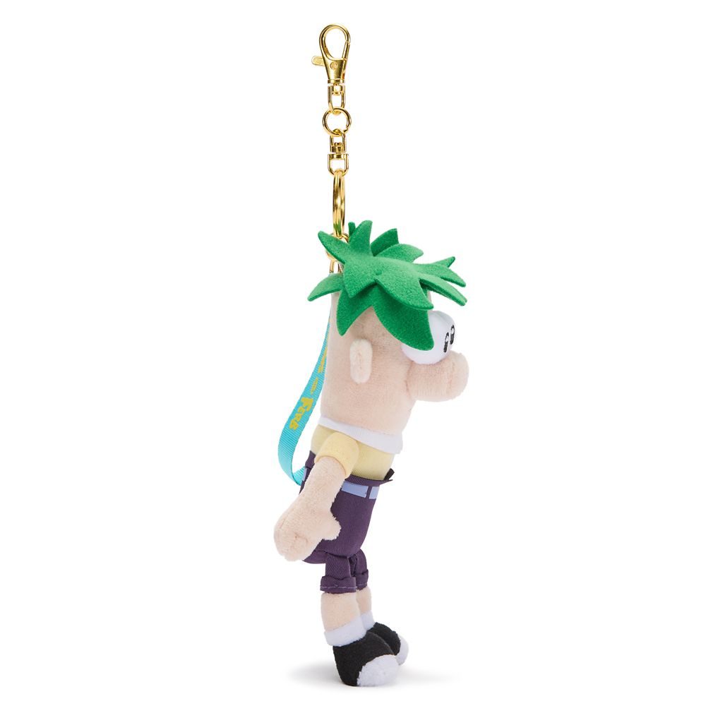 Ferb Fletcher Plush Keychain Bag Charm &ndash; Phineas and Ferb &ndash; 7'' &ndash; Disney Store Japan