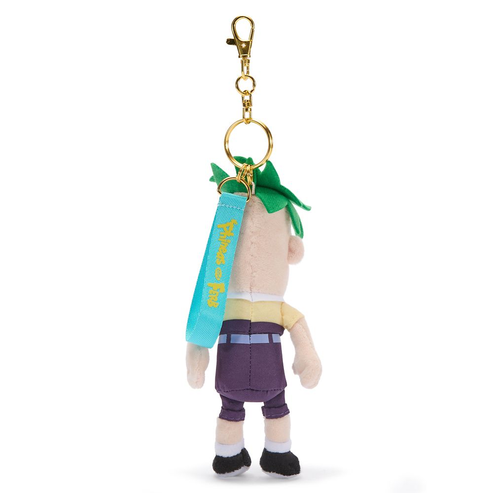 Ferb Fletcher Plush Keychain Bag Charm &ndash; Phineas and Ferb &ndash; 7'' &ndash; Disney Store Japan