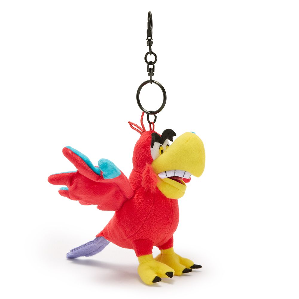 Iago Plush Keychain Bag Charm &ndash; Aladdin &ndash; Disney Villains &ndash; 5'' &ndash; Disney Store Japan
