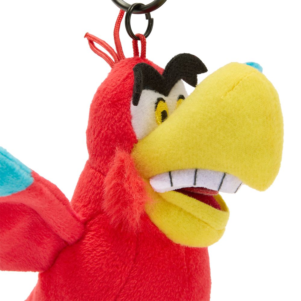 Iago Plush Keychain Bag Charm &ndash; Aladdin &ndash; Disney Villains &ndash; 5'' &ndash; Disney Store Japan
