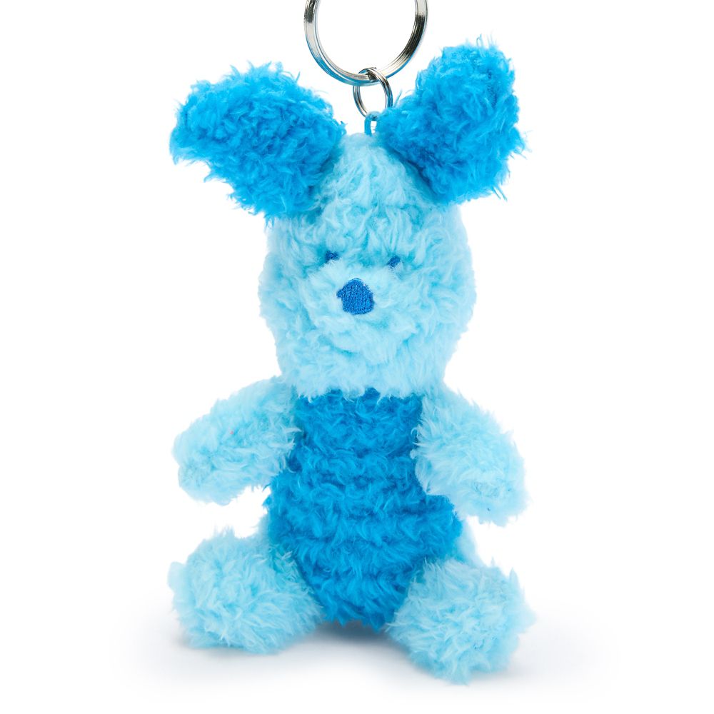 Piglet Plush Keychain Bag Charm &ndash; Winnie the Pooh &ndash; Blue &ndash; 5 1/2'' &ndash; Exclusive &ndash; D23: The Ultimate Disney Fan Event